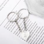 Cute Heart Shaped Magnetic Couple Keyring - Image 5