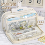 Korean Style Large Capacity Aesthetic Pencil Case - Image 4