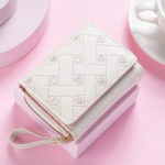 Cute Love Embroidered 2in1 Money Wallet