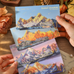 Mountain Metal Bookmark