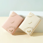 Cute Bear Golden Glittered Mone Wallet - Image 3
