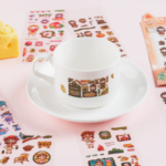 Cute Scrapbooking Stickers PET Stickers - Image 3