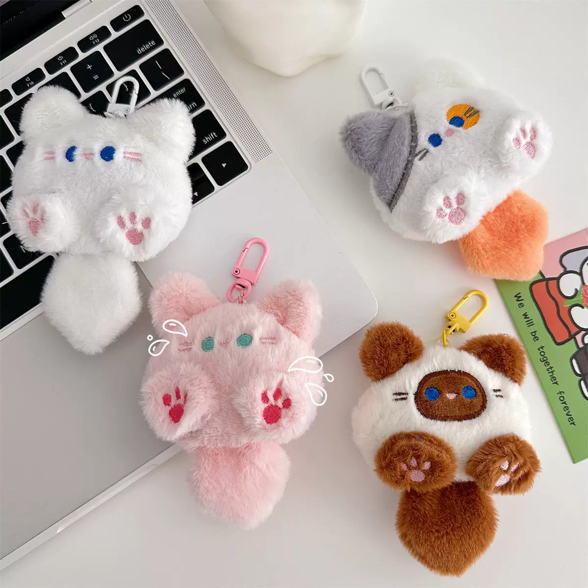 tb_image_share_1748703507956.jpg.png Cute Long Tail Cat Fluffy Plush Bag Pendant - Image 1