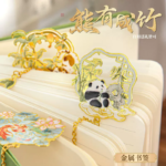 Aesthetic Cat Panda Rabbit Dreamy Metal Bookmark - Image 2
