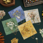 Flower Bouquet Bookmark