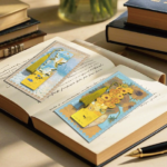 Retro Vintage Painting Bookmarks - Image 3