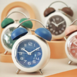 Retro Twin Bell Alarm Clock - Aesthetic & Loud!
