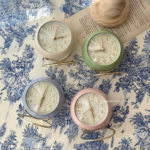 Pastel Glow Desk Clock – Cute, Quiet & Classy - Image 2