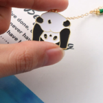 Cute Panda Metal Chain Bookmark - Image 3