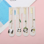 Cute Panda Metal Chain Bookmark - Image 2