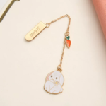 Cute Sunny Rabbit Metal Bookmark - Image 3