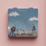 BTS “Life Goes On” Foldable Pocket Mirror – Double-Sided - Image 2
