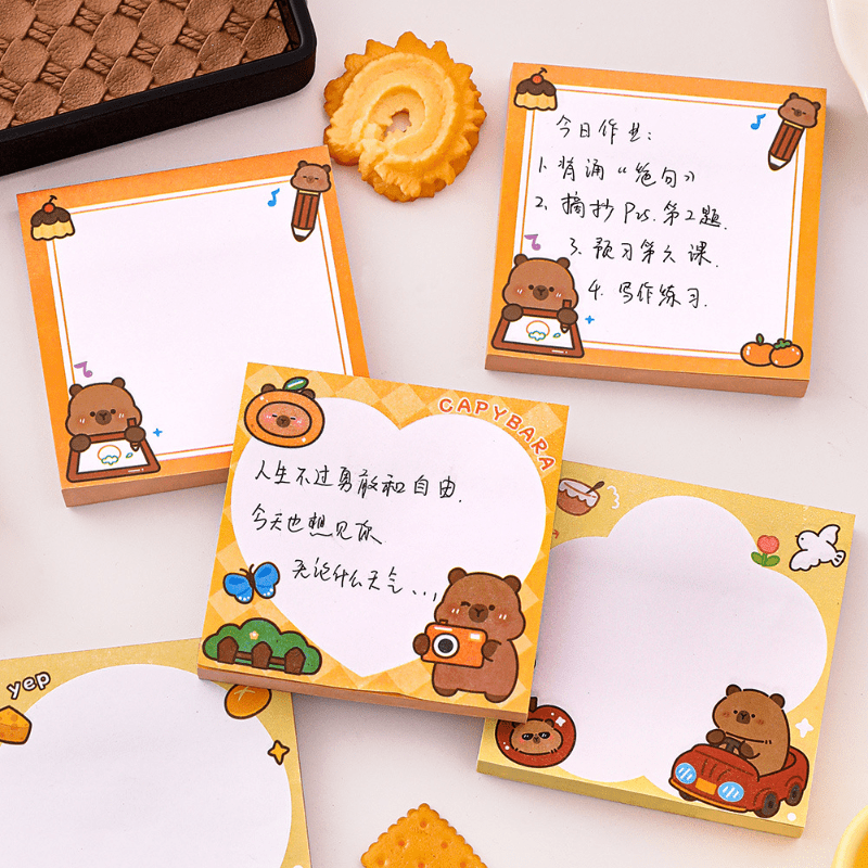 tb_image_share_1752858539694.jpg.png Capybara Lifestyle Sticky Notes - Image 1