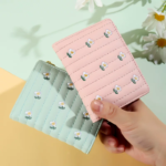 Flower Embroidered PU Aesthetic Wallet - Image 5