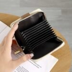 Chic Floral Criss Cross Elegant Money Wallet - Image 2