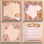 Cute Panda Capybara Sticky Notes - Image 2