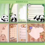 Cute Panda Capybara Sticky Notes