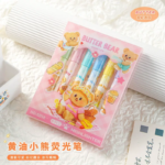 ButterBear 6pcs Fluorescents Highlighter Set