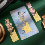 Cute Butterfly Blossoms Metal Bookmark - Image 3