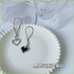 Cute Pixelated Love Butterfly Metal Phone Charm - Image 2