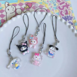 Cute Sanrio Transparent Phone Charms