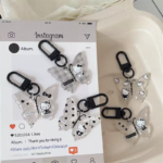Hello Kitty Transparent Butterfly Pendant