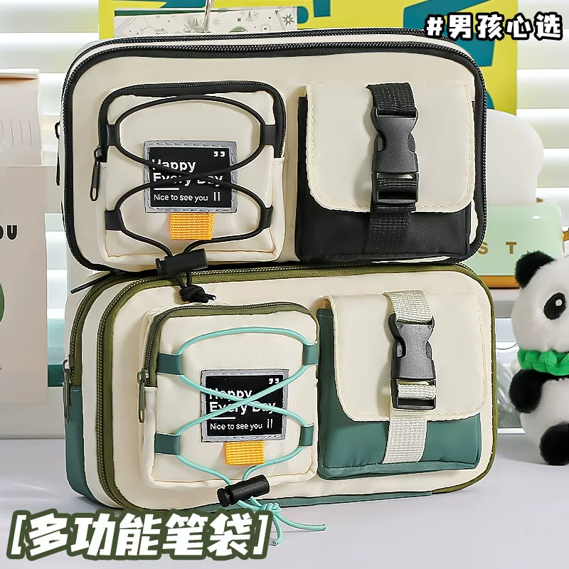 tb_image_share_1759503627808.jpg.png New Large Capacity Students Pencil Case - Image 1